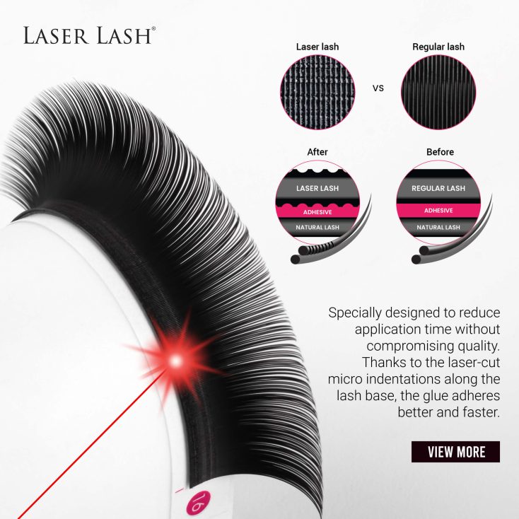 Charmlash Laser lashes vs regular individual lashes - High-tech and cruelty-free lashes