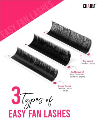 Charmlash in COSMOPROF WORLDWIDE BOLOGNA AT A GLANCE Easy Fan Lashes Collection 02