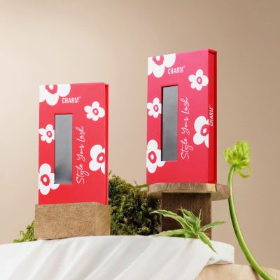 Eco-friendly paper box packaging by Charmlash top global eyelash extensions manufacturer