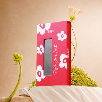 Flower lash box by Charmlash top global eyelash extensions manufacturer
