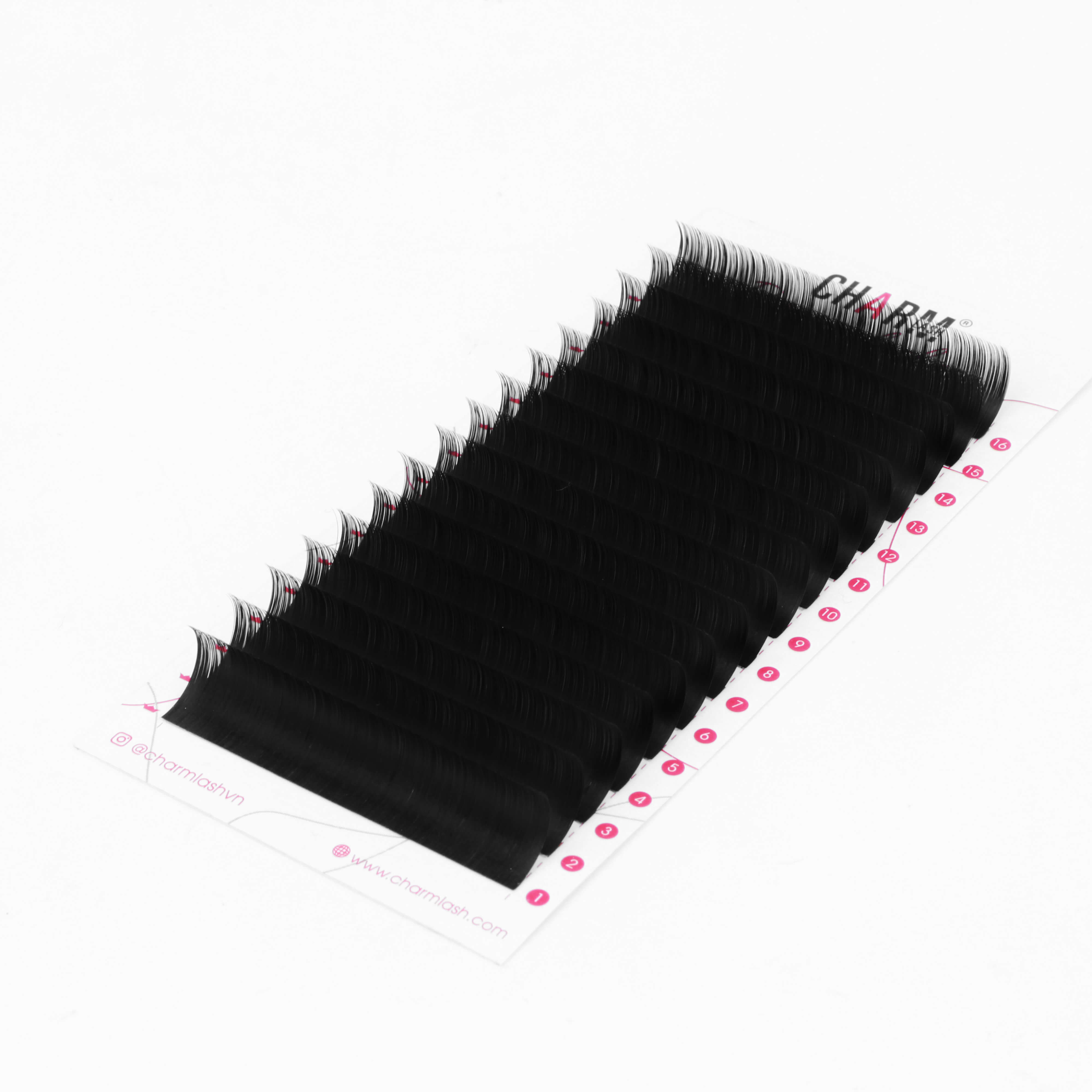 Ultra matte black lashes