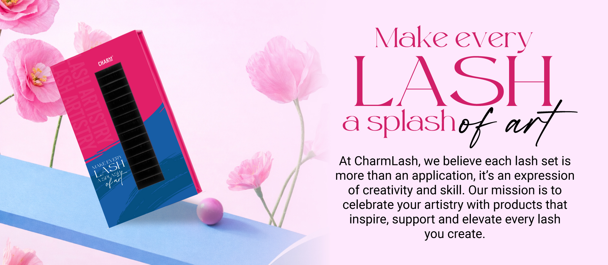 Charmlash in COSMOPROF WORLDWIDE BOLOGNA AT A GLANCE makelash mobile