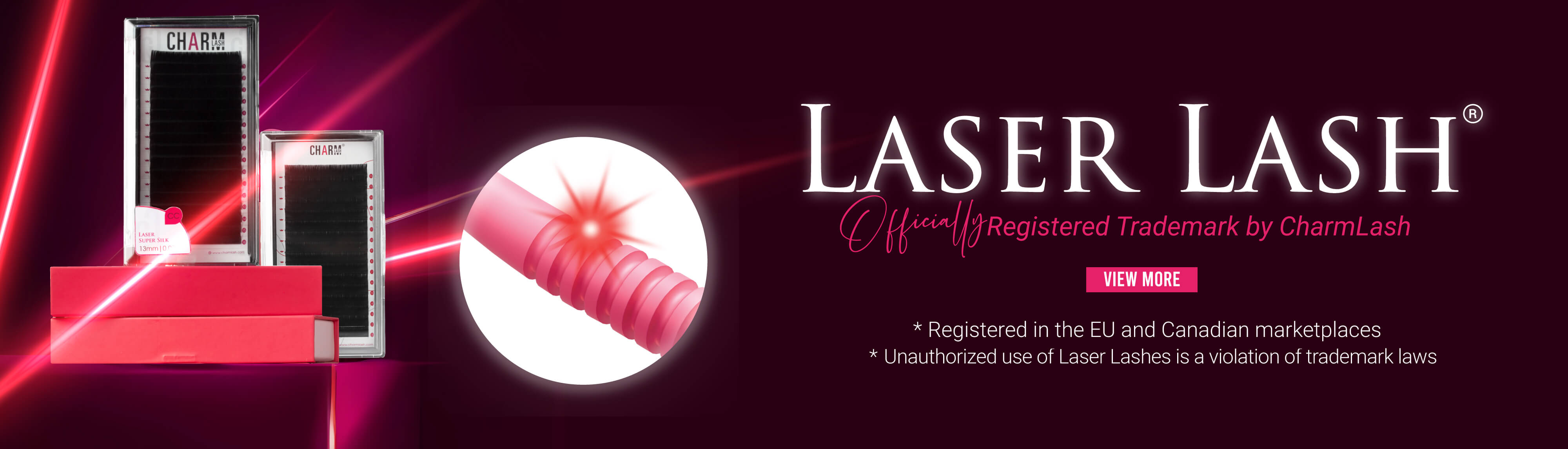 Home Laser Lashes by Charmlash top global eyelash extensions manufacturer