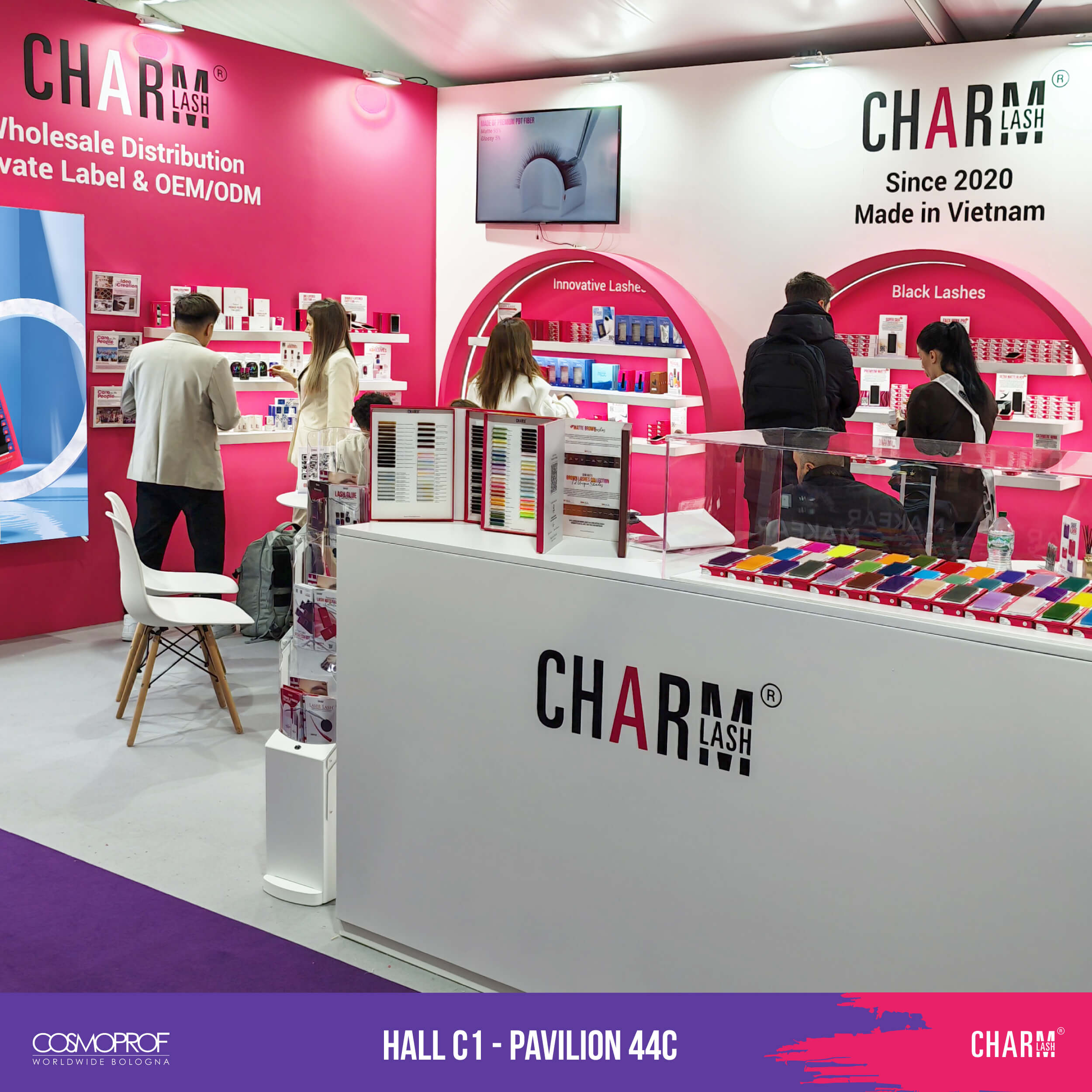 CharmLash at Cosmoprof Worldwide Bologna 2026 day 1
