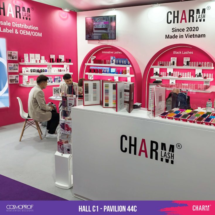 CharmLash at Cosmoprof Worldwide Bologna 2026: Day 2 Charmlash at Cosmoprof Worldwide Bologna 2026 day 2 booth