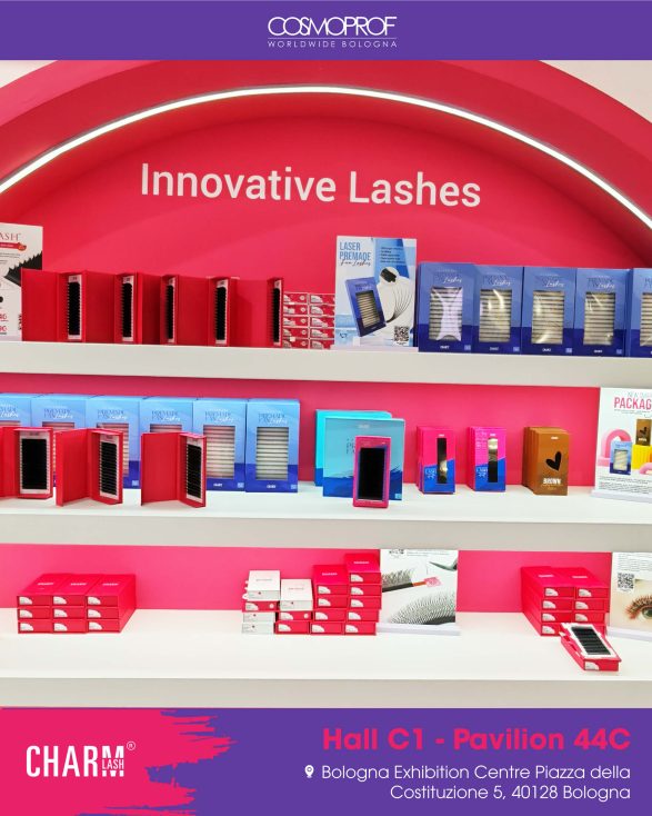 CharmLash at Cosmoprof Worldwide Bologna 2026: Day 2 Charmlash at Cosmoprof Worldwide Bologna 2026 day 2 innovative laser lashes