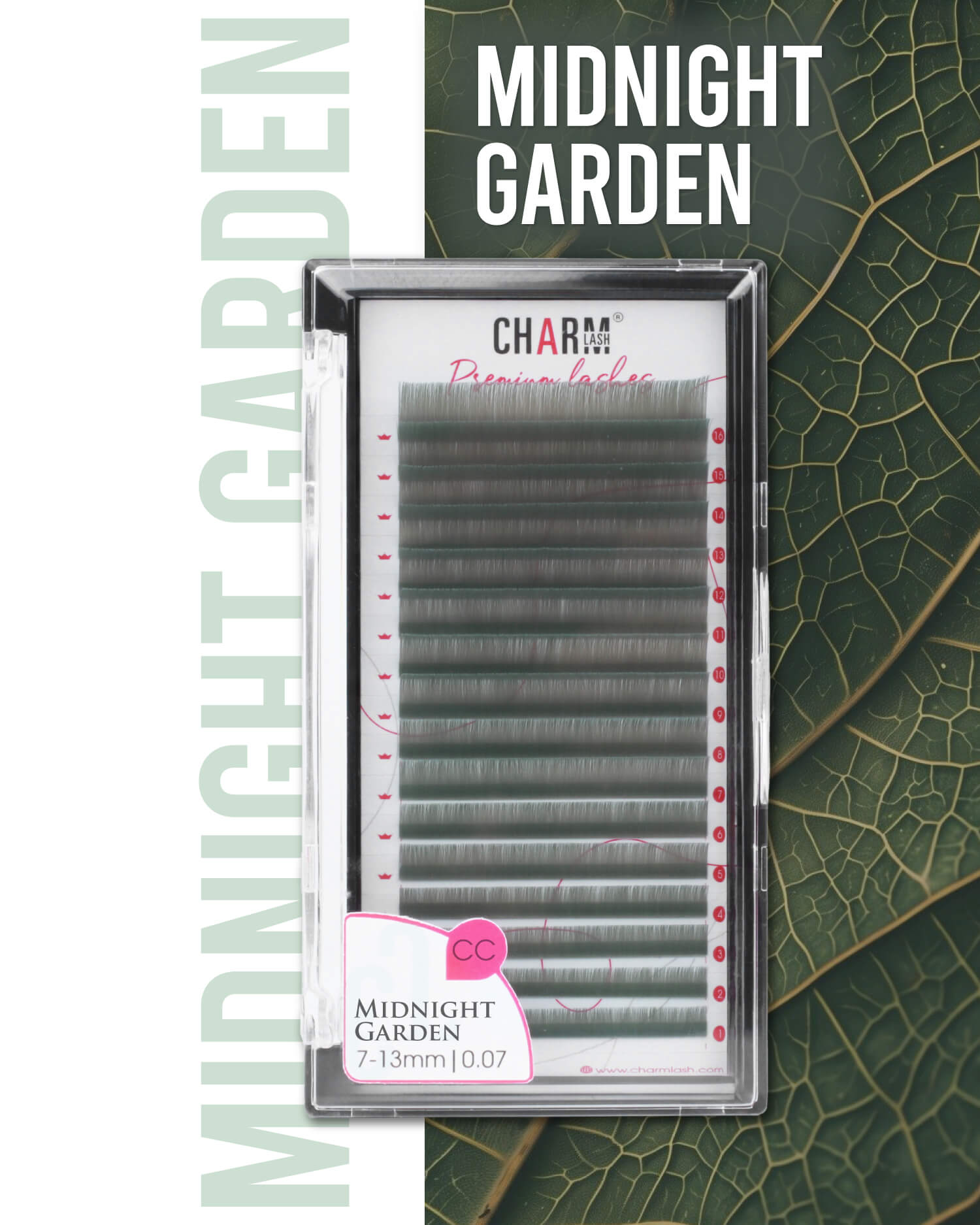 Introducing Midnight Garden colored lashes
