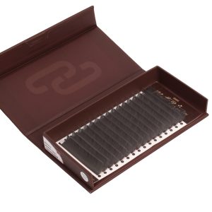 Premium Matte Warm Gray Brown lashes by CharmLash top global eyelash extensions manufacturer