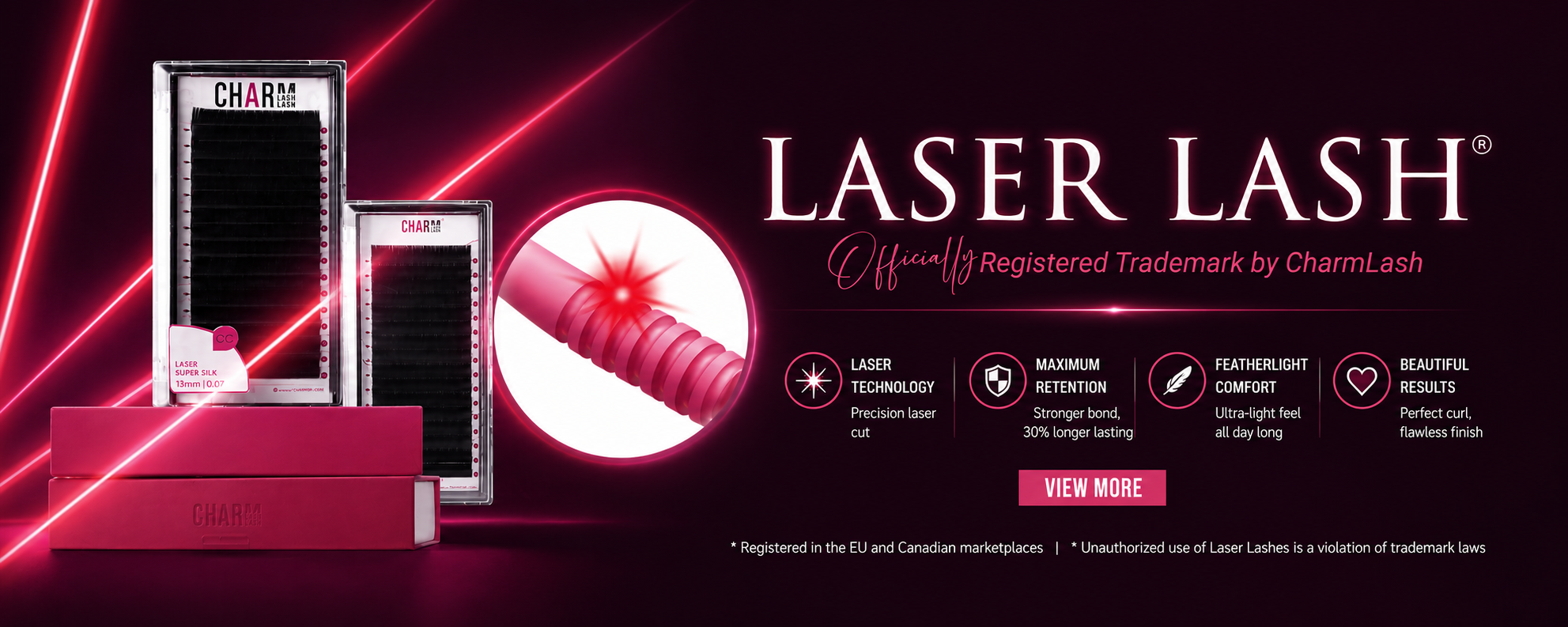 Laser lashes by CharmLash