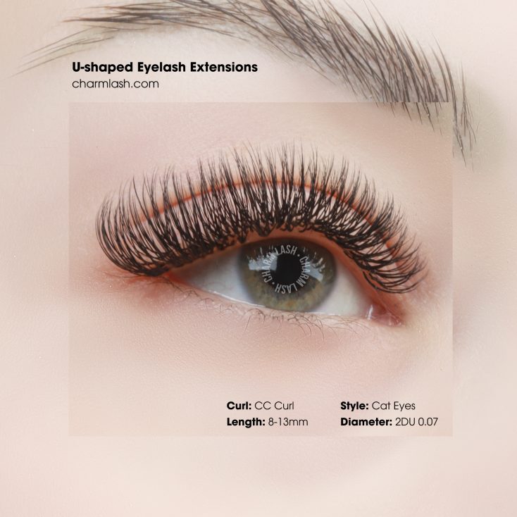 U Shaped Eyelash Extensions: The Refined Upgrade to YY & W Lashes U-Shaped-Eyelash-Extensions-outcome