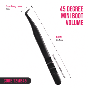 45 degree mini boot volume