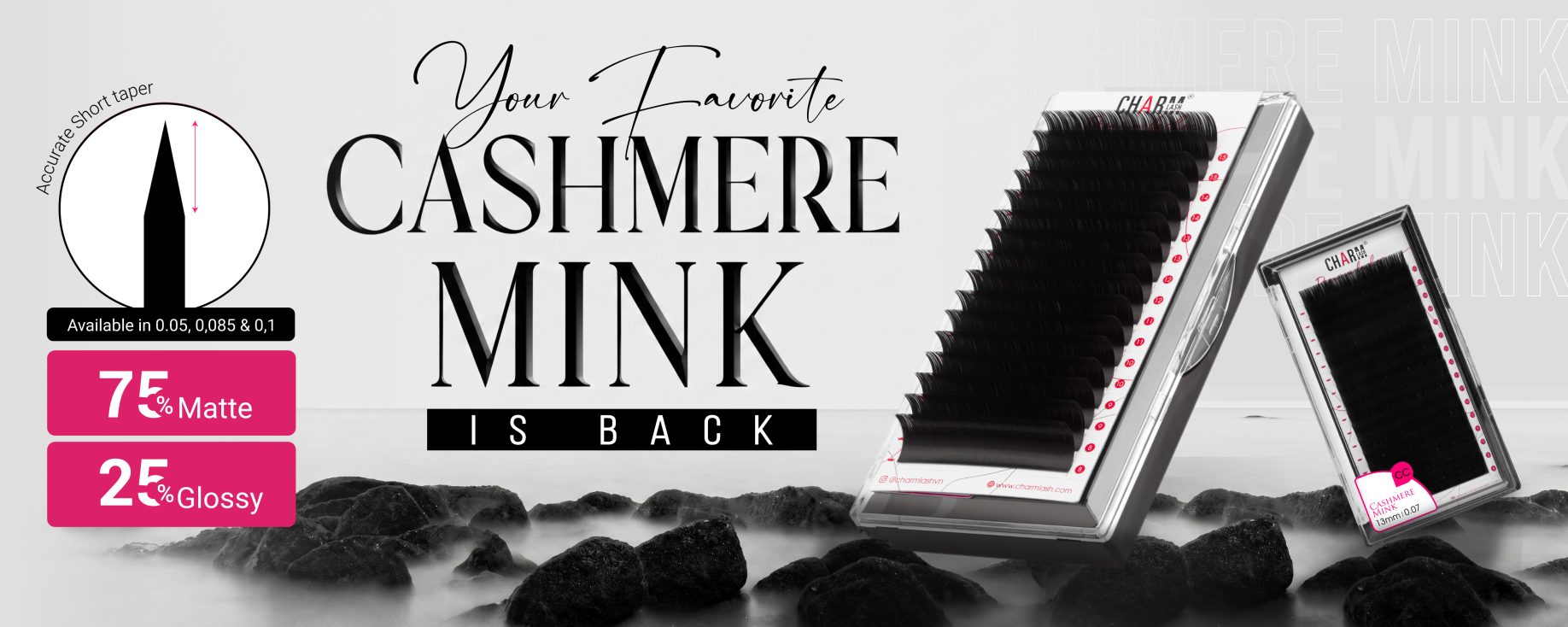 Cashmere mink banner