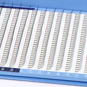 Premade Fan Lashes LC Plus Curl Tray