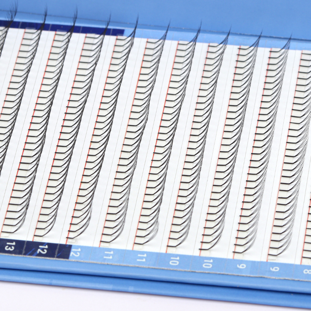 Premade Fan Lashes LC Plus Curl Tray