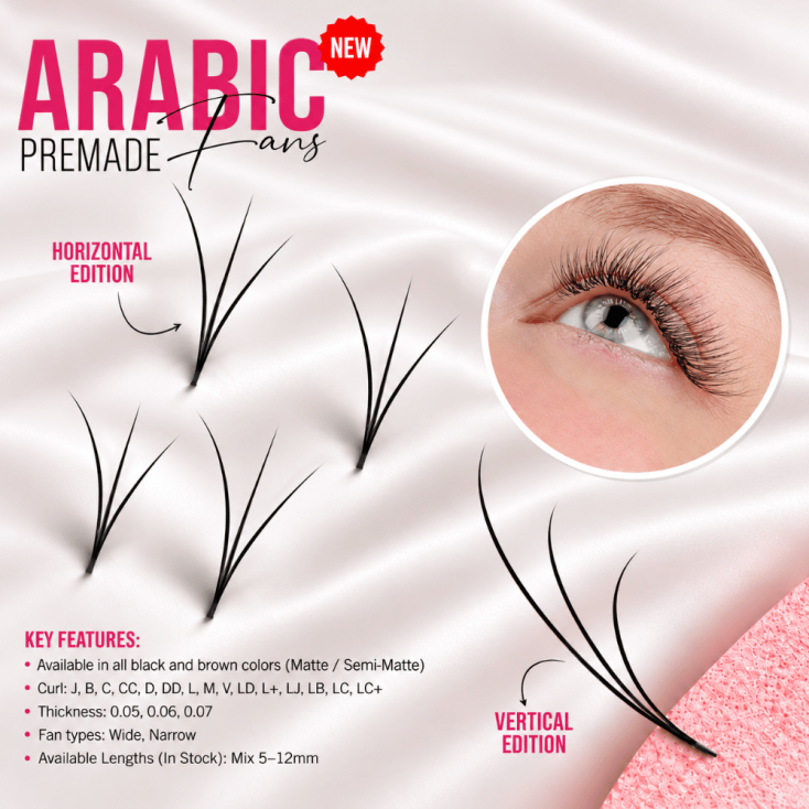 arabic premade fans